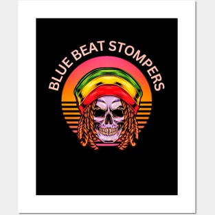 Blue Beat Stompers Posters and Art